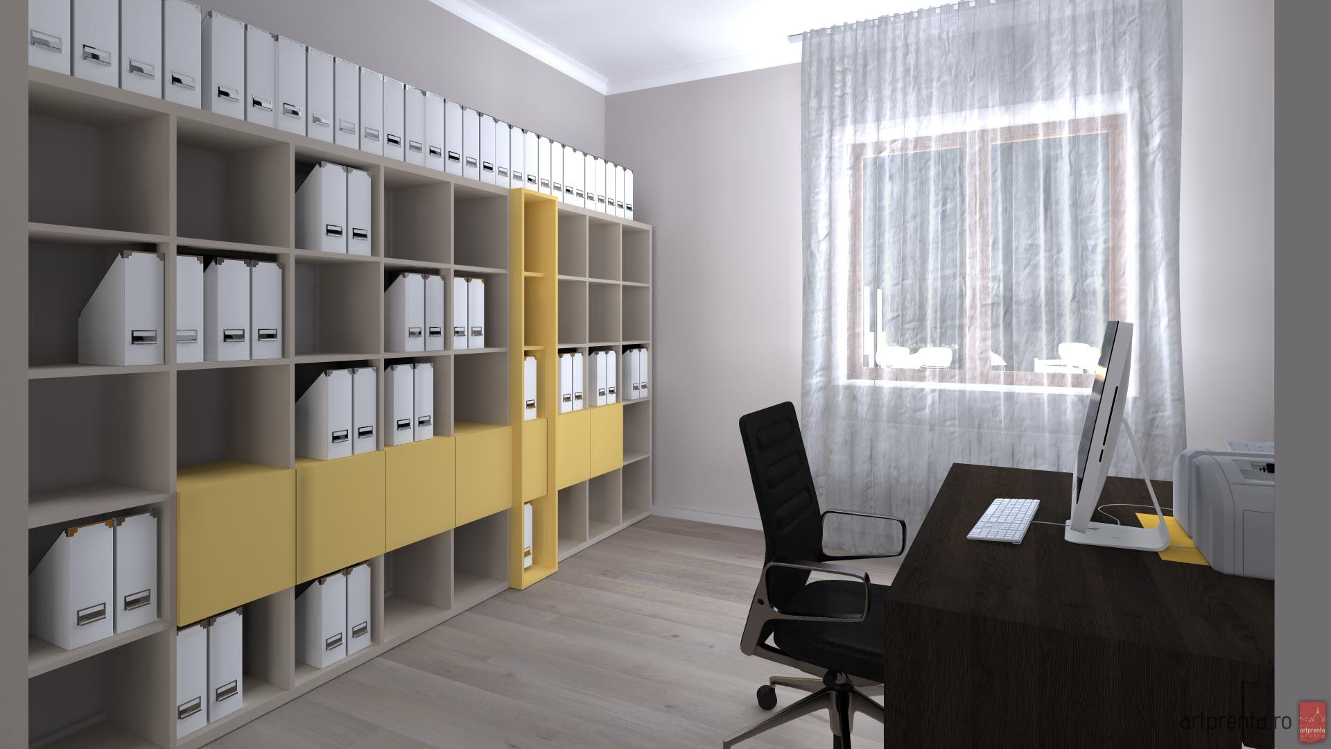 Design interior birou contabilitate Oradea