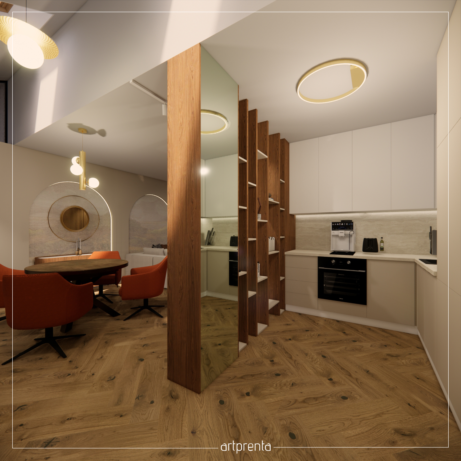 Design interior livingroom str. Iuliu Maniu